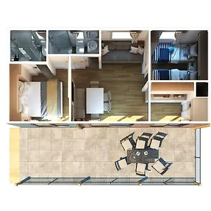 2* Campeggio Victoria Mobilehome In Istra Premium